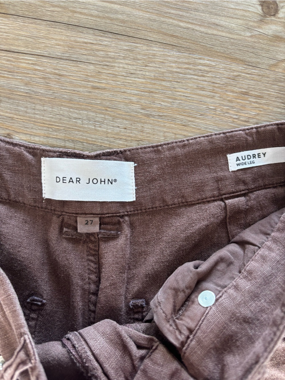 2 Pair - Dear John wide leg pants & straight leg jeans - Picture 4 of 7